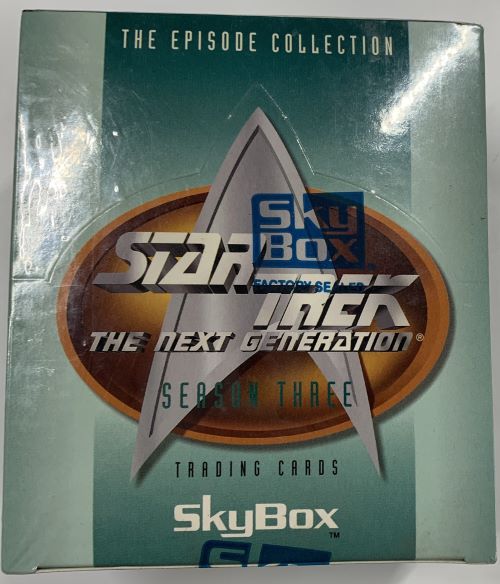 1995 Star Trek The Next Generation Season Three Skybox Hobby Box Factory Sealed