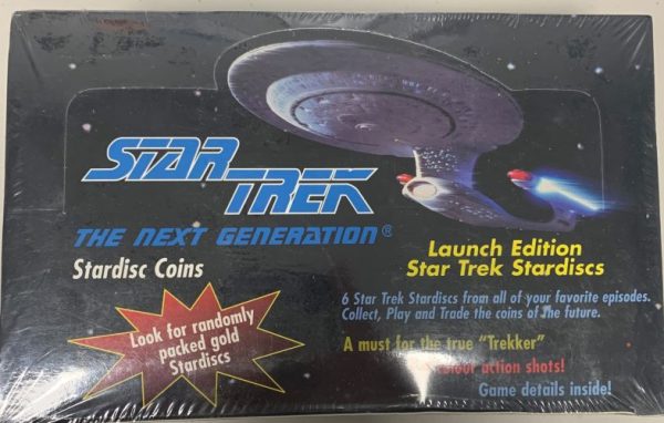1994 Star Trek The Next Generation Star Disc Coins Sealed Box