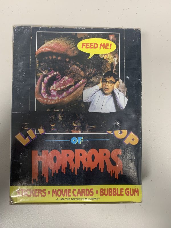 1986 Little House Of Horrors Topps Trading Card Hobby Box Sealed