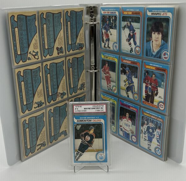 1979-80 O-Pee-Chee Hockey Complete Set - Gretzky KSA 7 - Very Nice!