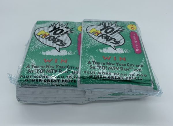 18 Unopened Yo! MTV Raps ProSet MusiCards 10 Trading Cards Packs | Froggers House Of Cards