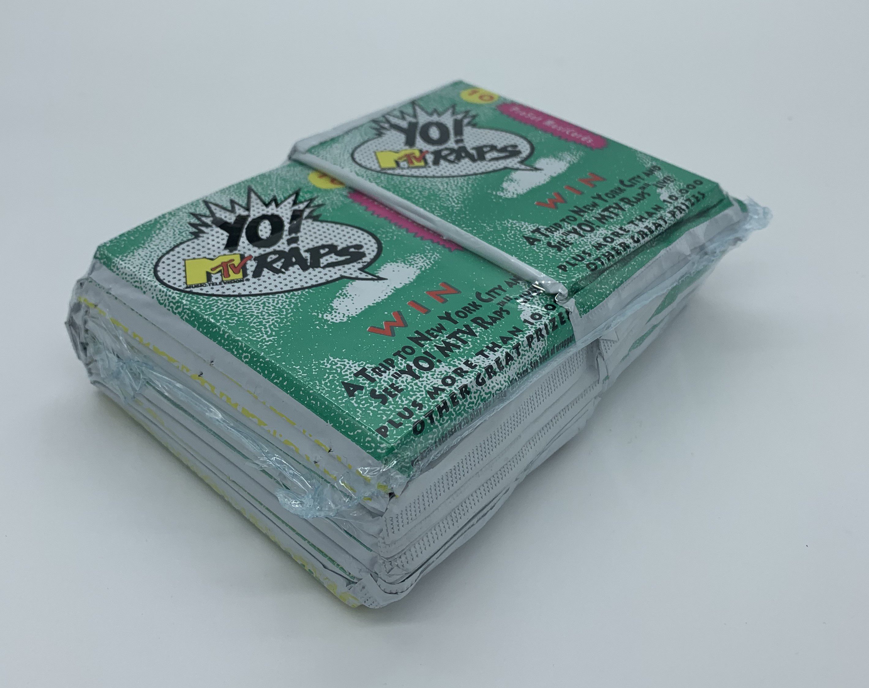 18 Unopened Yo! MTV Raps ProSet MusiCards 10 Trading Cards Packs | Froggers House Of Cards