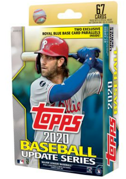 2020 Topps Baseball Update Series Hanger box