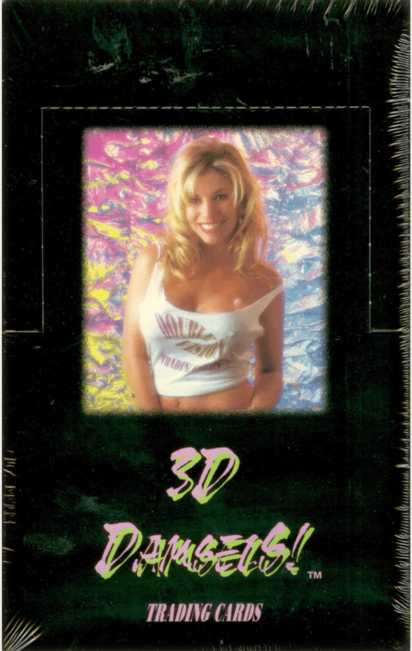 1994 3D Damsels Adult Trading Card Sealed Box