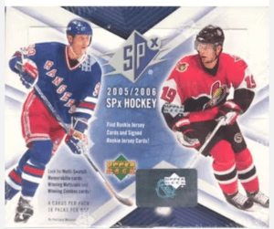 2005-06 UD SPx Hockey Hobby Box