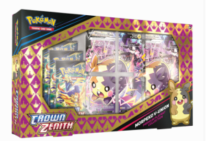 Pokemon Crown Zenith Morpeko V-Union Premium Playmat Collection Box