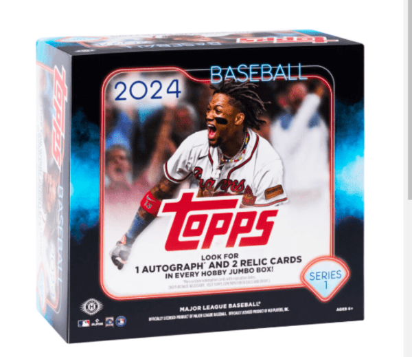 2024 Topps Series 1 Jumbo Hobby Box Froggers House of Cards