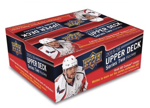 2015-16 UD Hockey Series 2 Retail Box