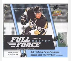 2015-16 Upper Deck Full Force Hockey Hobby Box