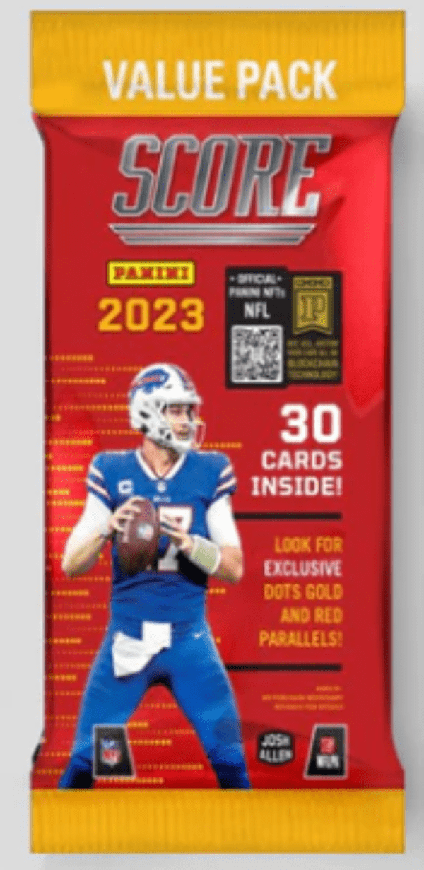 2023 Panini NFL Score Value Fat Pack Froggers House of Cards