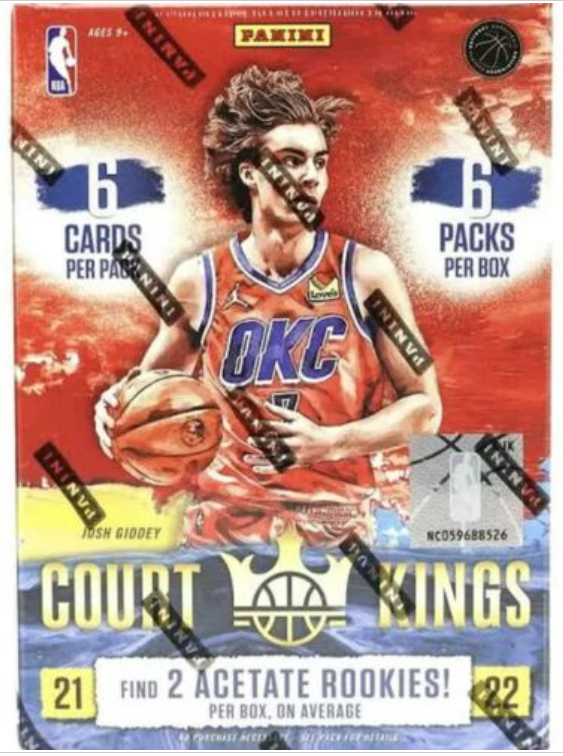 2021-22 Panini Court Kings Basketball Hobby Blaster Box
