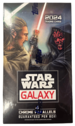 Star Wars 2024 Topps Chrome Galaxy Hobby Box