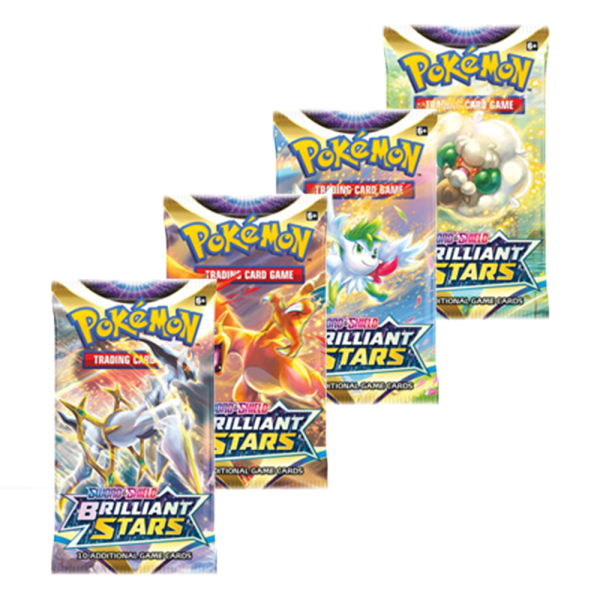 Pokémon Sword and Shield Brilliant Stars Booster Pack