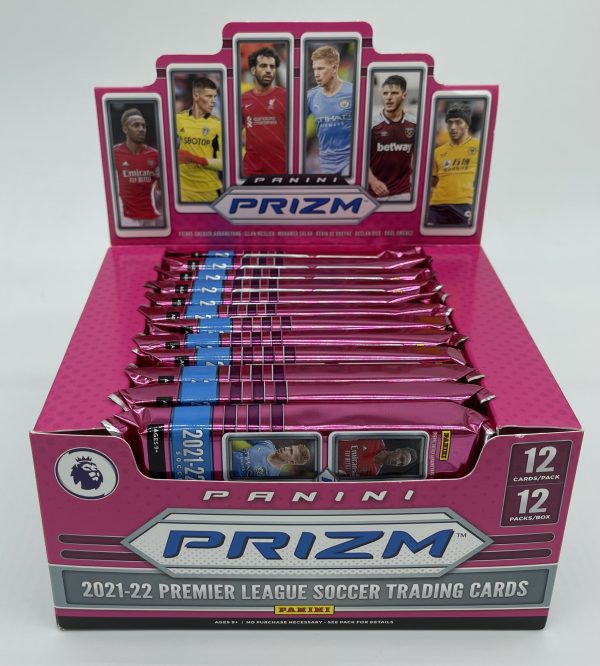 2021-22 Panini Prizm EPL Soccer Hobby Pack