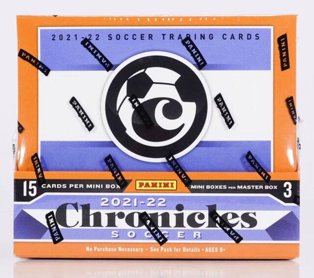 2021-22 Panini Chronicles Soccer Hobby Box Sealed | Froggers House of Cards