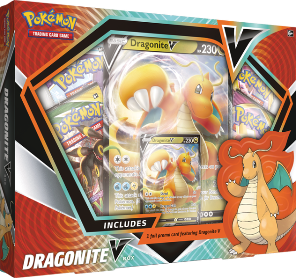 Pokémon TCG: Dragonite V Box Sealed