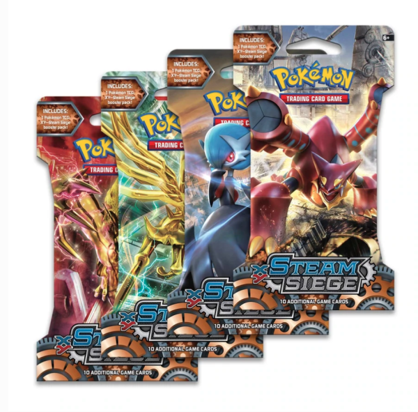 Pokemon TCG XY-Steam Siege Sleeved Booster Pack