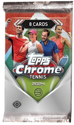 2024 Topps Chrome Tennis Hobby Pack