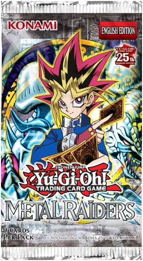 Yu-Gi-Oh! TCG: Metal Raiders 25th Anniversary Booster Pack