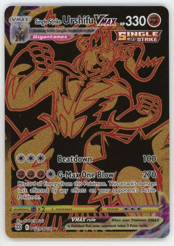 Pokemon Single Strike Urshifu VMAX TG29/TG30 Brilliant Stars Ultra Rare NM