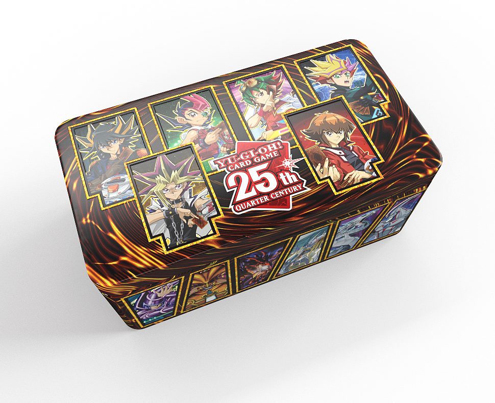 YuGiOh 25th Anniversary Tin Dueling Heroes Froggers House of Cards