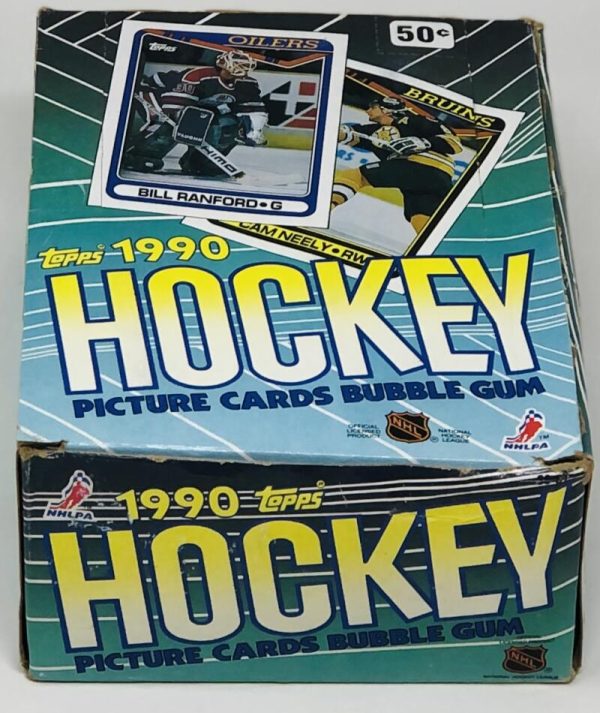 1990-91 Topps Hockey Picture Bubble Gum Cards - Sealed