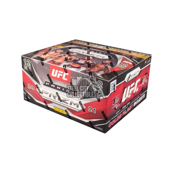2021 UFC Panini Prizm Sealed 12-Pack Hobby Box