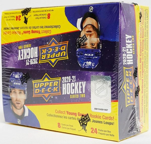 2020-21 Upper Deck Series 2 Hockey 24-Pack Box Sealed