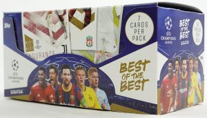 2020/21 Topps Best of the Best UEFA Champions League Soccer Hobby Box