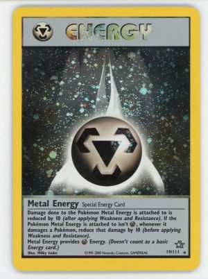 Metal Energy Pokemon Neo Genesis Holo 19/111