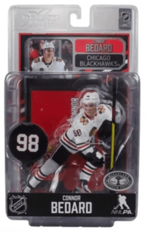 Connor Bedard Mcfarlane Figure White Jersey Variant (Chase)