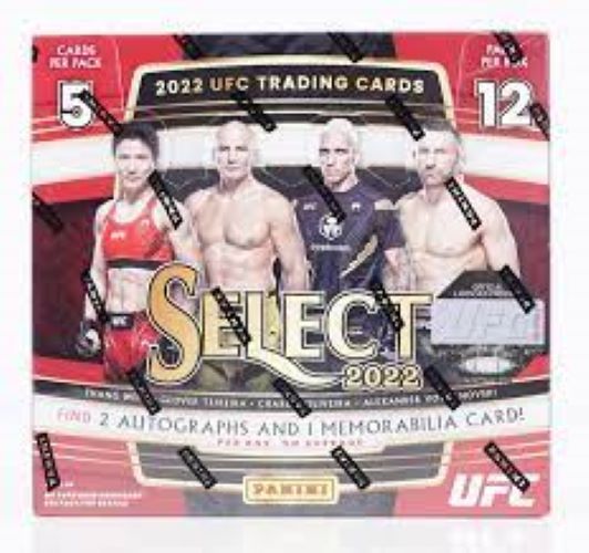 2022 Panini Select UFC Hobby Box Sealed