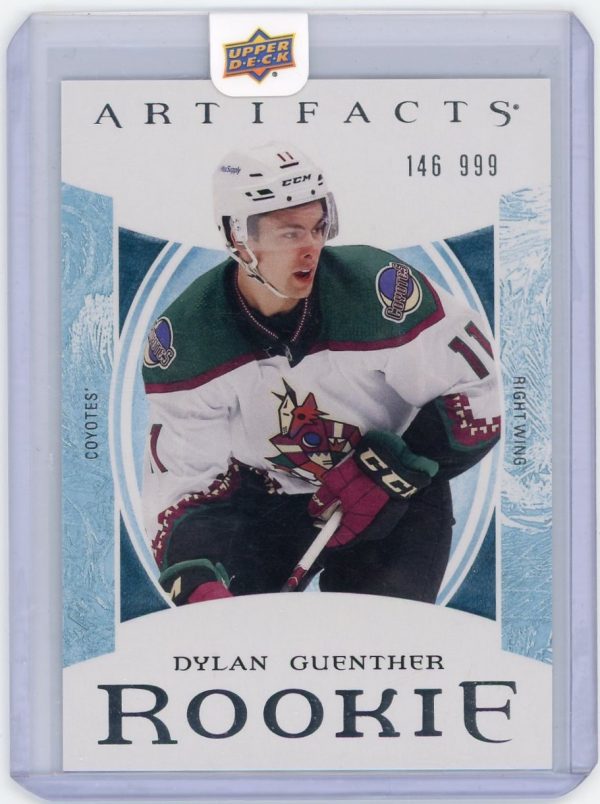 Dylan Guenther 2022-23 Upper Deck Artifacts Rookie Card /999 #202