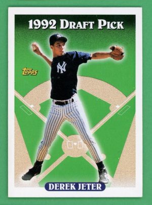 Derek Jeter 1993 Topps 1992 Draft Pick Rookie Card #98