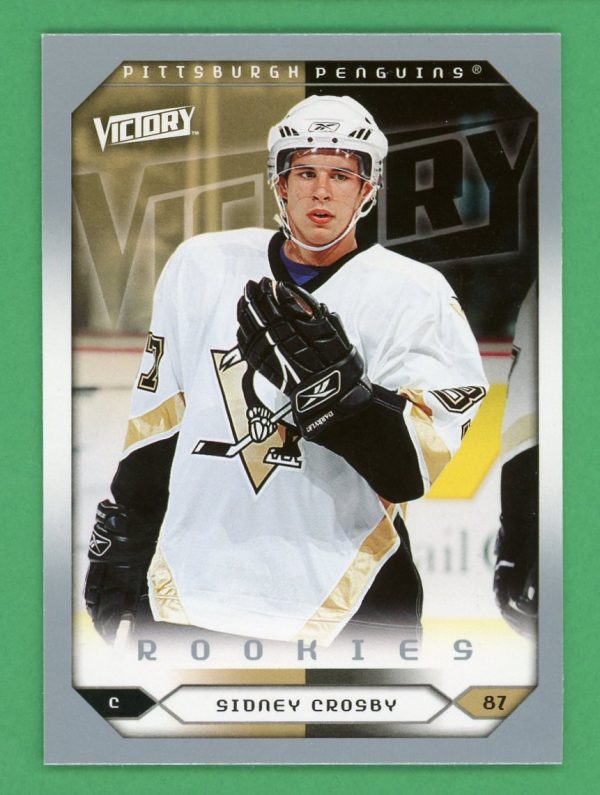 Sidney Crosby 2005-06 Upper Deck Victory Rookie Card #285