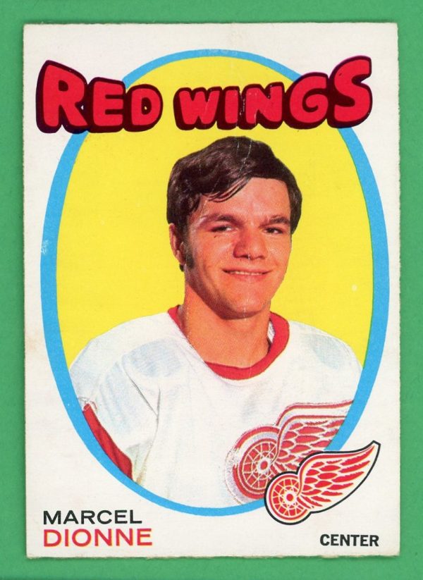 Marcel Dionne 1971-72 O-Pee-Chee Rookie Card #133 (CREASE)