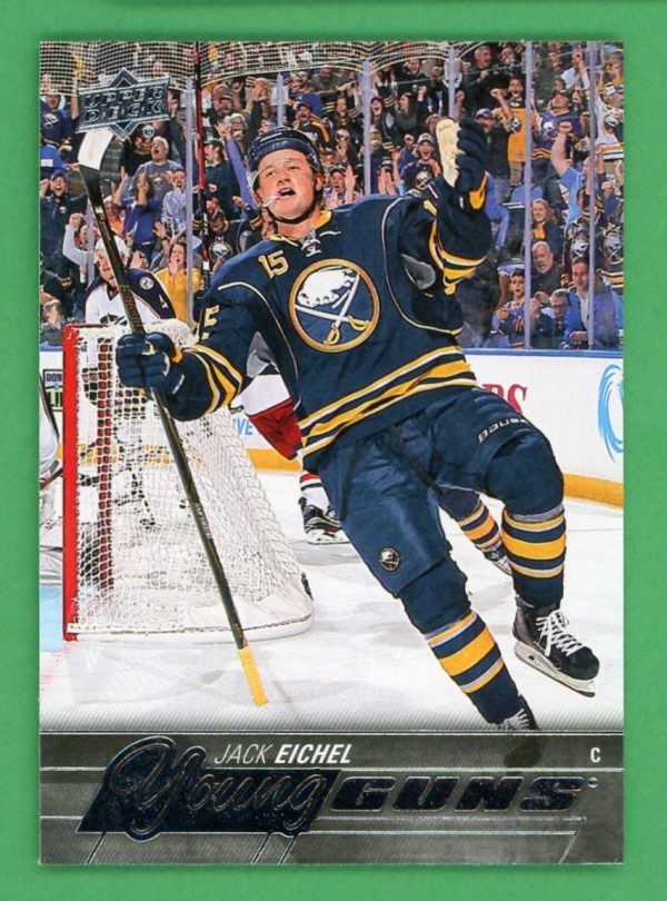 Jack Eichel 2015-16 Upper Deck Young Guns Rookie Card #451