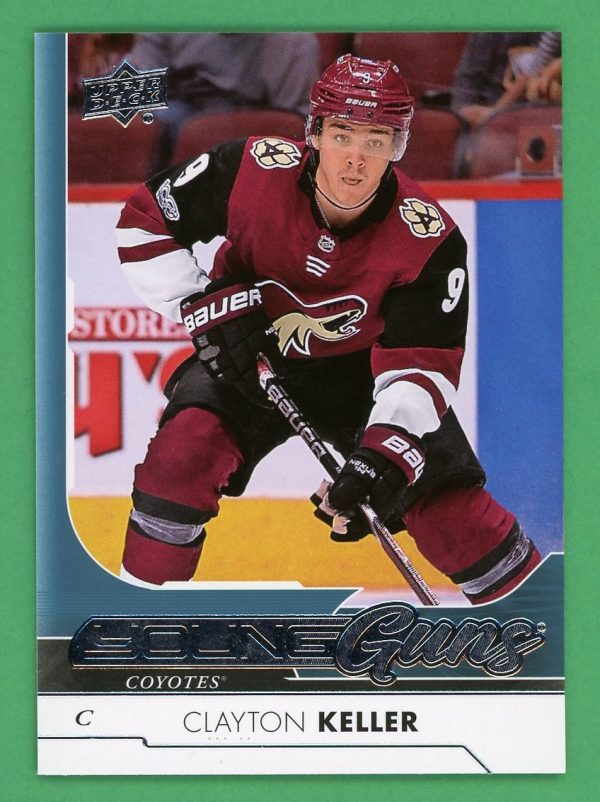 Clayton Keller 2017-18 Upper Deck Young Guns Rookie Card #477