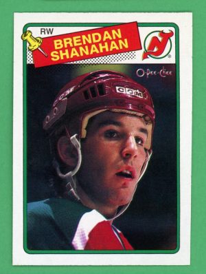 Brendan Shanahan 1988-89 O-Pee-Chee Rookie Card #122