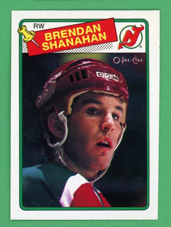 Brendan Shanahan 1988-89 O-Pee-Chee Rookie Card #122