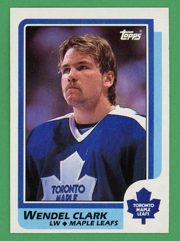 Wendel Clark 1986-87 Topps Rookie Card #149