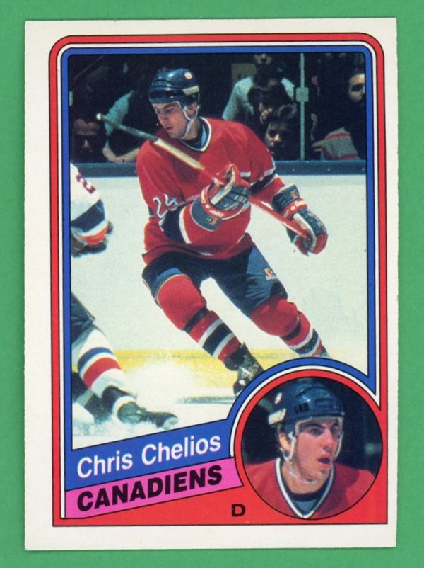 Chris Chelios 1984-85 O-Pee-Chee Rookie Card #259