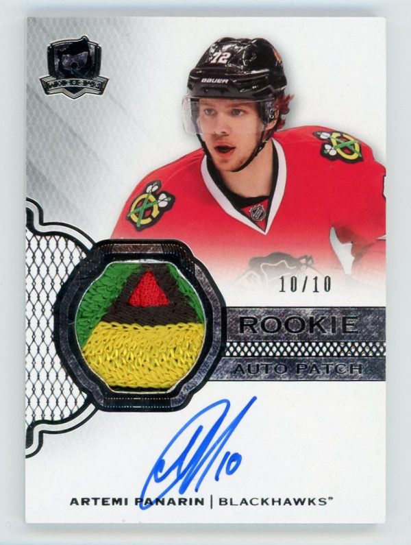 Artemi Panarin 2019-20 The Cup '16-'17 Tribute RPA 10/10 #16T-AP