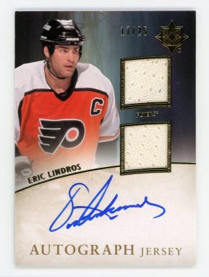 Eric Lindros 2011-12 UD Ultimate Autograph Jersey 17/25 #UJ-EL