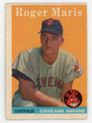 Roger Maris 1958 Topps Baseball Rookie Card #47