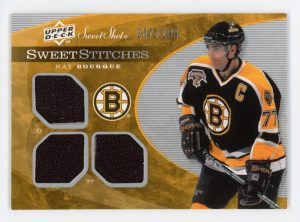 Ray Bourque 2007-08 Upper Deck Sweet Shot Sweet Stitches 207/299