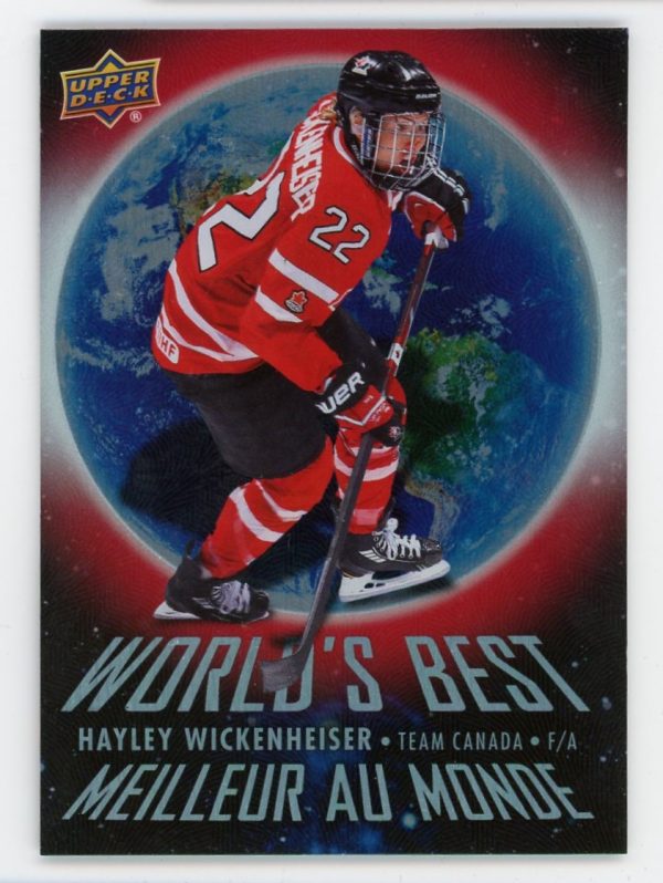 Hayley Wickenheiser 2023 Upper Deck Tim Hortons World's Best #WB5