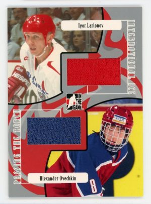 Ovechkin/Larinov 2006-07 ITG International Ice Passing The Torch /60