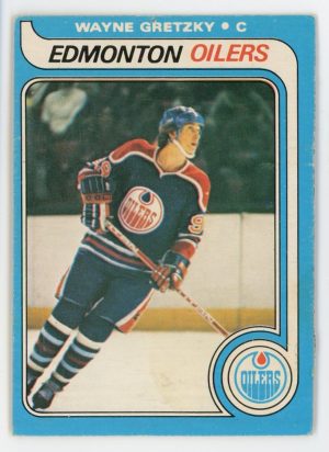 Wayne Gretzky 1979-80 O-Pee-Chee OPC Rookie Card #18 (Pinhole)