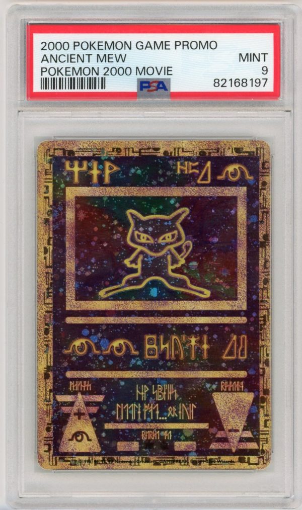 Ancient Mew 2000 Pokemon Movie Promo Card PSA 9 MINT